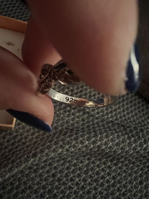 Set argint inel infinit și cercei