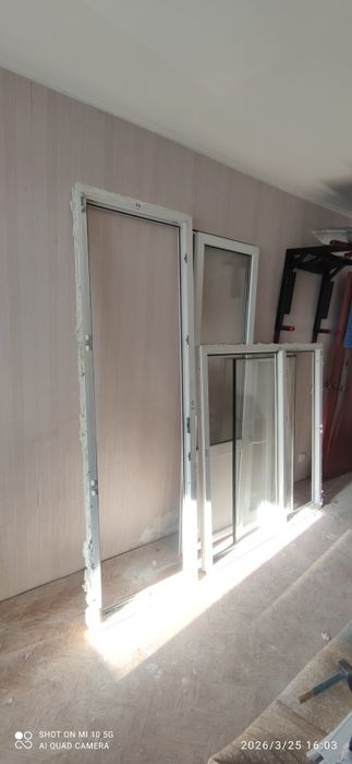 Окно балконное с дверью