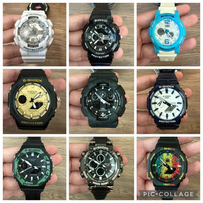 Часовници G-shock и Baby G различни модели