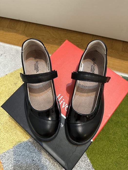 Туфли школьные кожаные Мэри Джейн