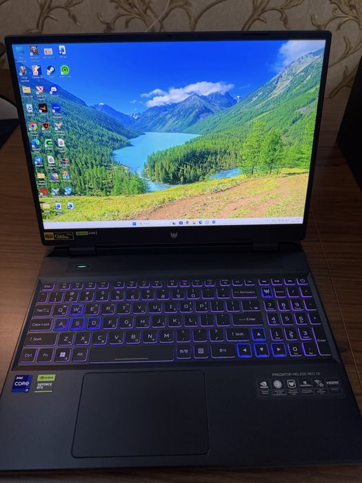 Игровой Acer Predator Helios Neo 16 | i9-13900HX | RTX4060 | 32GB DDR5