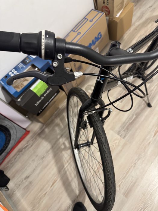 Bicicletă polivalentă Riverside 100 negru, marime M, roti 29