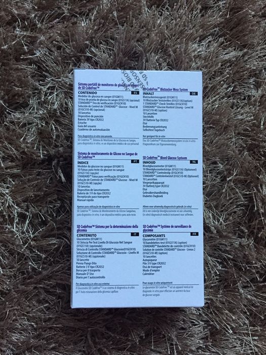 aparat pentru glicemie codefree nou sigilat