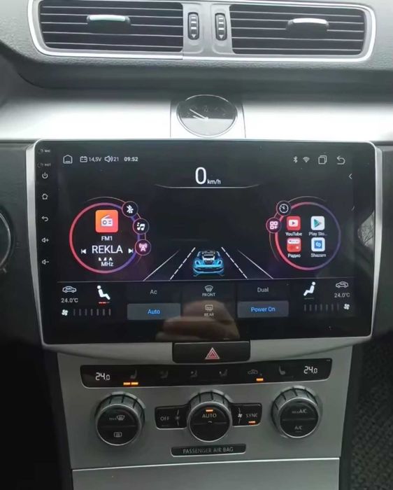 Navigație Android CarPlay VW Passat B7, CC 2010-2015