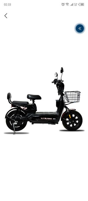 Скутер электромопед