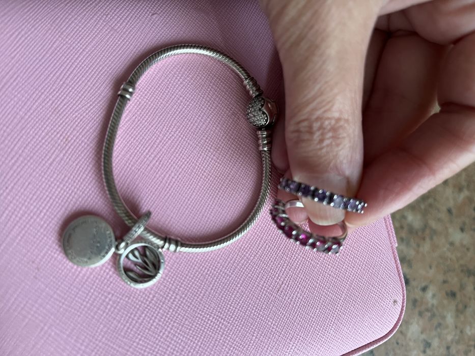 Гривна Pandora-сребърни пръстени BLiss