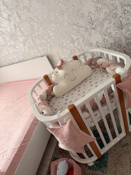 Детская кровать манеж