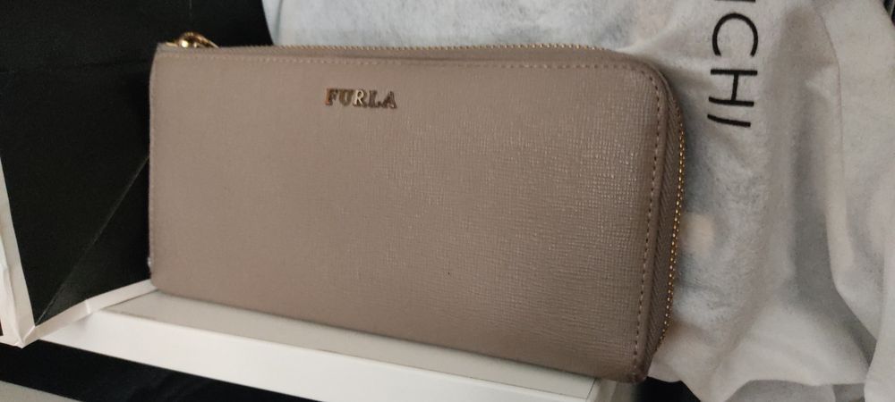 Портфейл Furla, сив