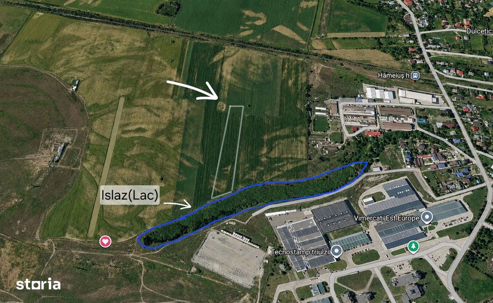 Teren de vanzare langa Bacau – 11.016 mp in Hemeius, pretabil pentru