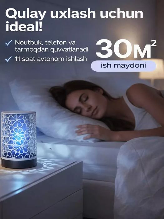 Chivin va hasharotlarga qarshi elektr lampa