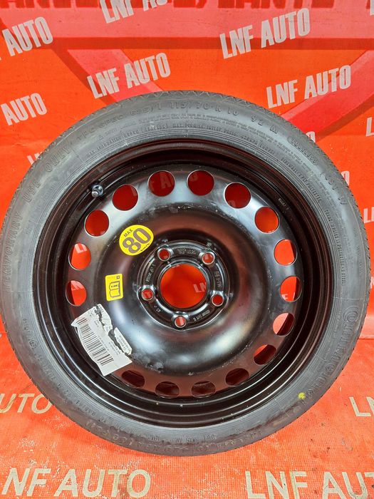KIT Complet Roata Rezerva SLIM 5x115 16'' Opel Astra Zafira Chevrolet