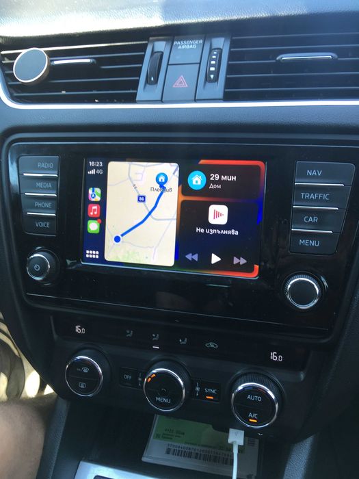 Škoda Активиране Apple CarPlay Android Auto Шкода Skoda Андроид Ауто