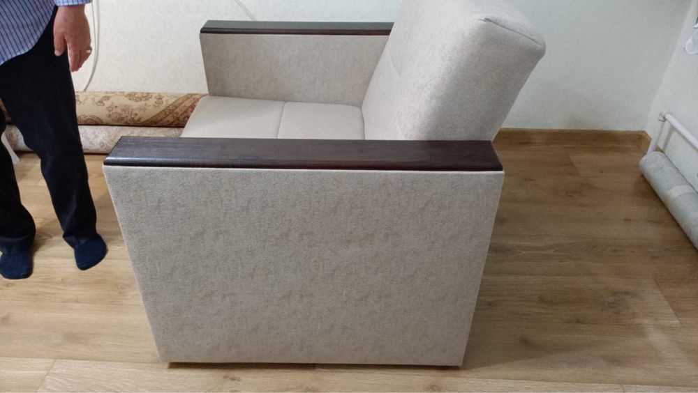 Кресло раскладушка и Пуфик