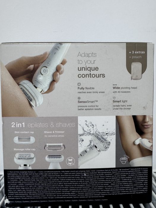 Vand epilator electric braun silk-epil 9 flex