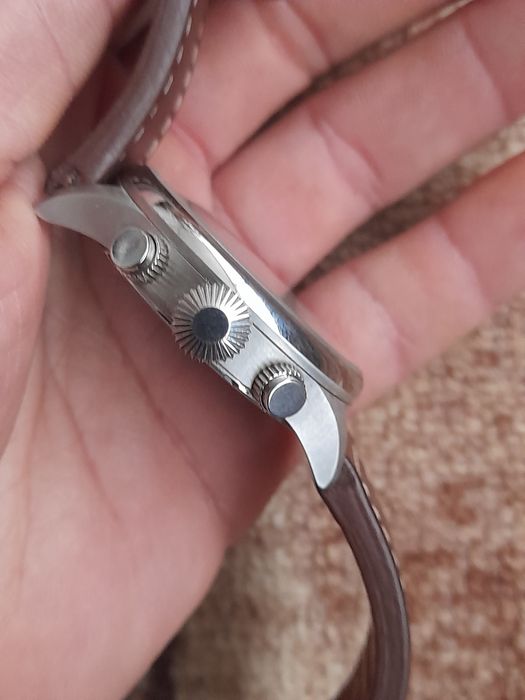 Poljot Штурманские.Рядък мъжки кварцов хронограф