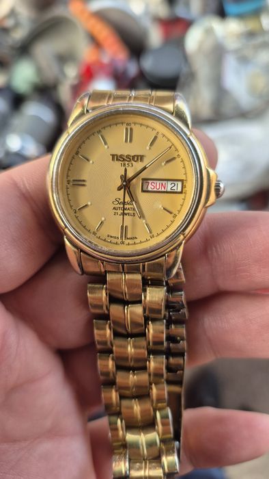 Продам часы Tissot  автоподзавод, позолоченные. Щвецарские.
