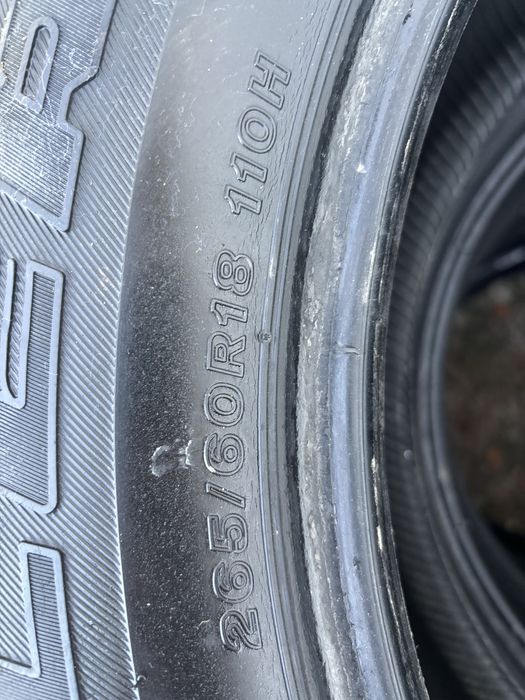 Шины летние 265/60/18