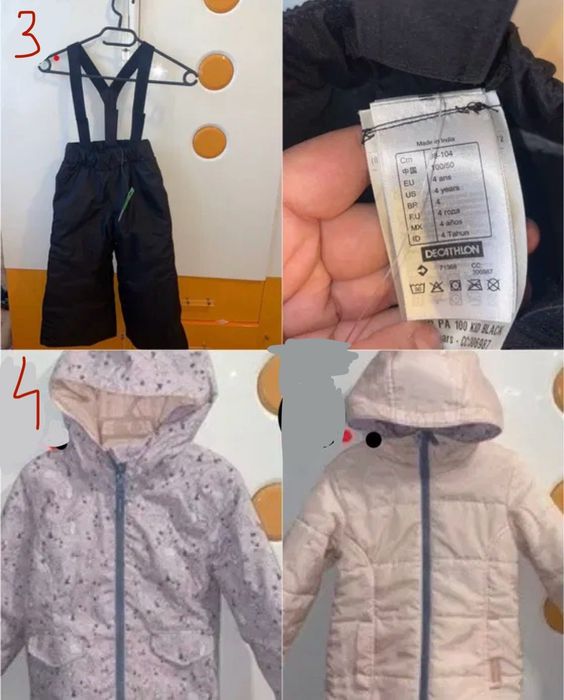 Combinezoane, salopete, pantaloni schi/ski/iarna pt copii