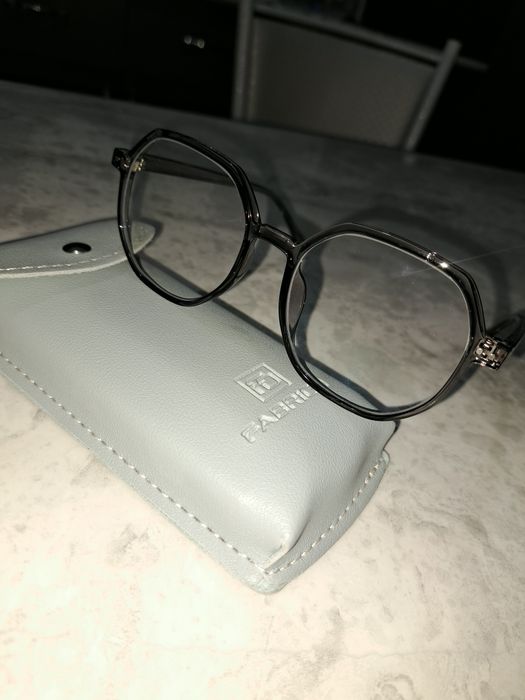 Компьютерные очки (блю-блокеры) + чехол