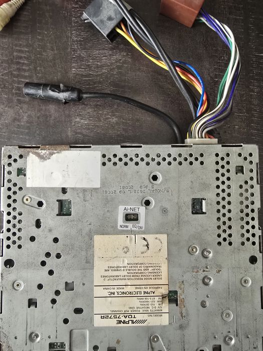 Radio casetofon Alpine