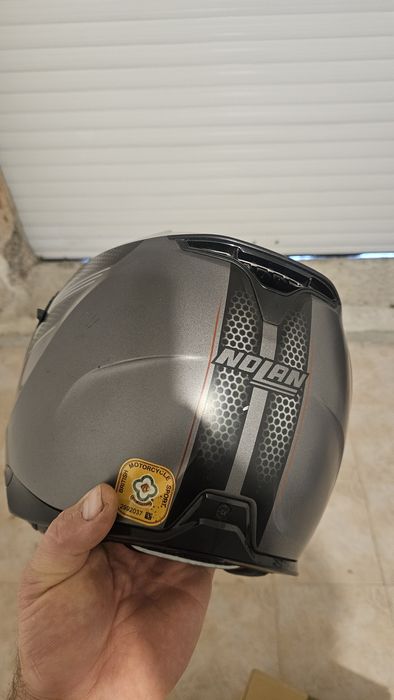 Каска Nolan Ръкавици