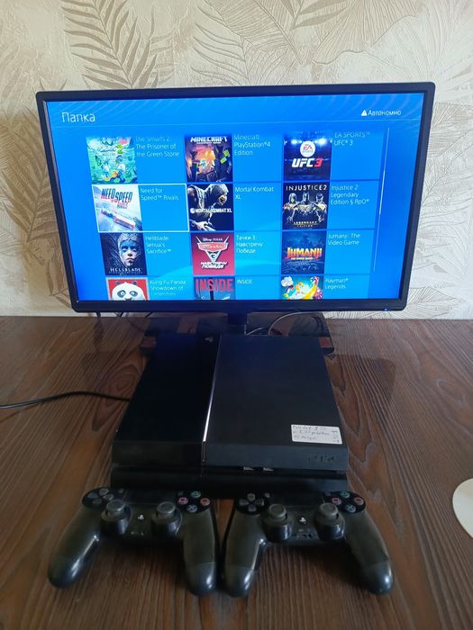 Ps4 1TB 5.05 goldhen vzlom versiya +40 ta oʻyin