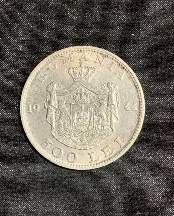 Moneda din Argint 500 lei an 1944