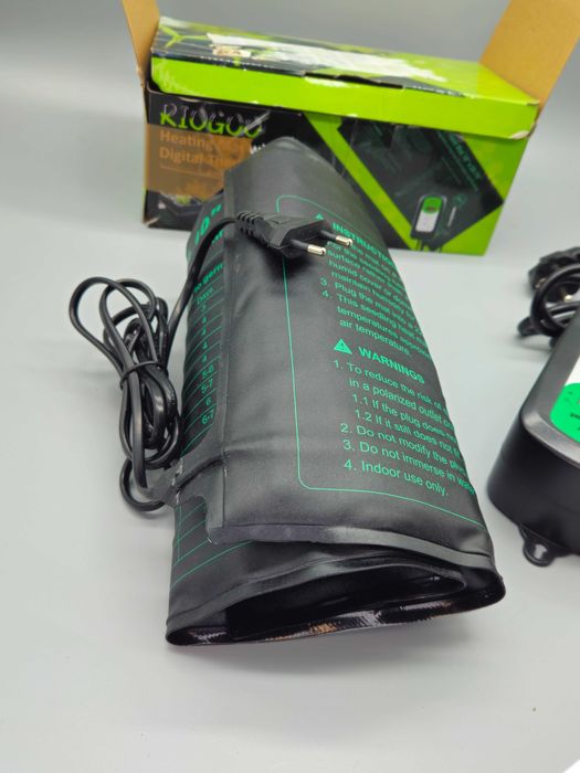 Нагревателна постелка за разсад 25на52см с дигитален термостат и сонда