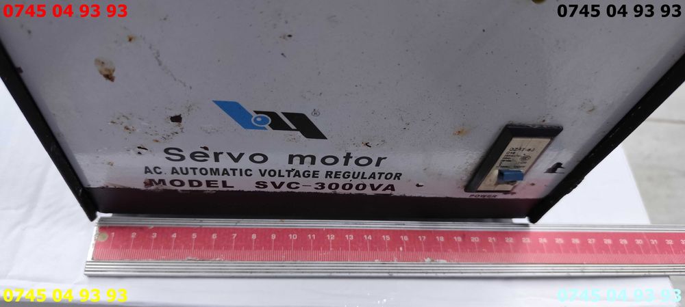 stabilizator regulator tensiune 3000VA servo motor automat cu proba