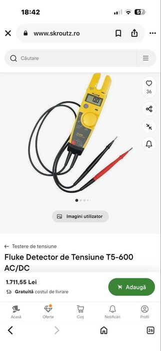 Aparat de masura fluke