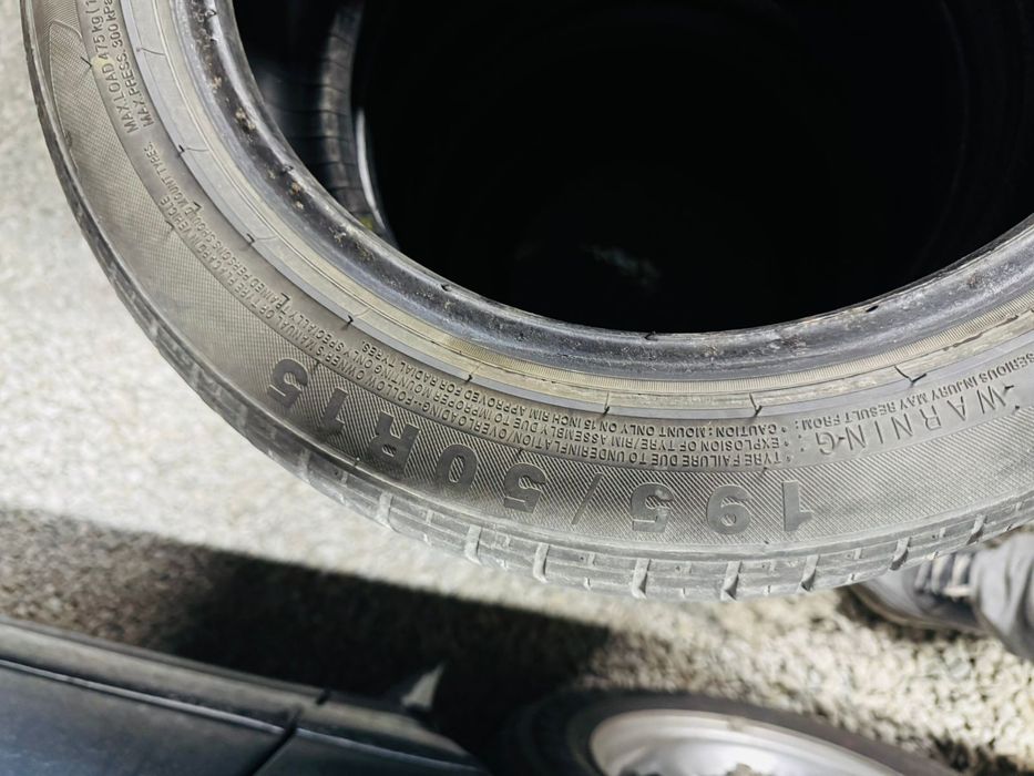 Резина б/у. 195/50 R15