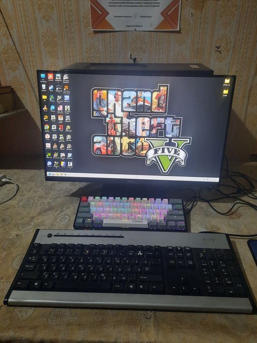 Компьютер сатылады Ойынға жұмысқа