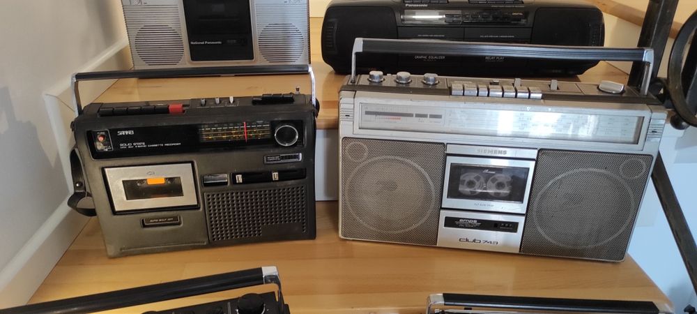 Radiocasetofoane Sanyo JVC Panasonic Siemens