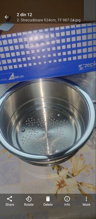 Vase ZEPTER neutilizate nedeconservate