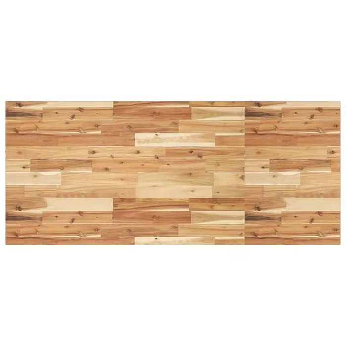 Blat de birou VidaXL 140x60x2 cm lemn acacia finisaj ulei Bucatarie Kitchen Office The Home KIKA IKEA Wood Massive Mobexpert Exotique Nou Oferta