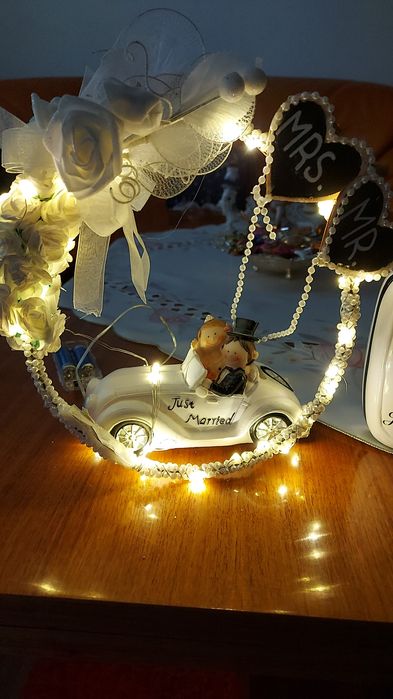 Vind ornament pentru nuntă masă miri