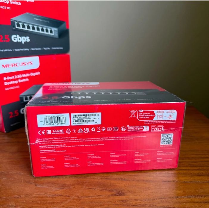 Mecrusys MS108GS-M2 2.5GB