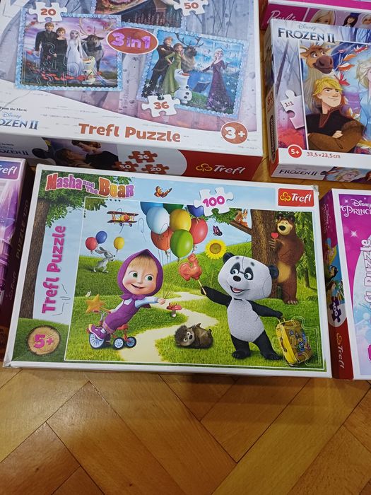 Десет детски пъзела + игра