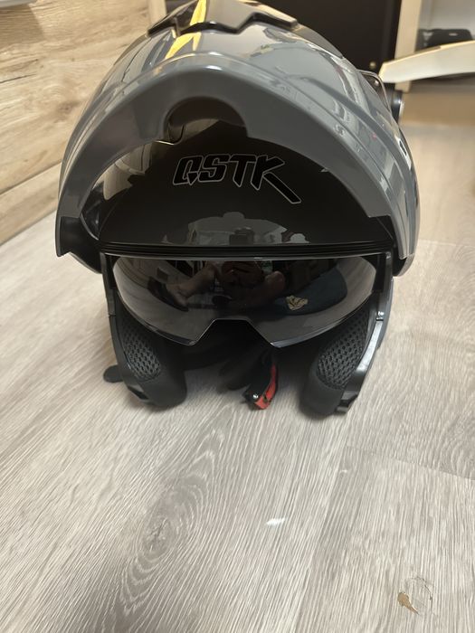 Casca flip up, modulara, noua, motocicleta, scooter, e-bike, Bucuresti