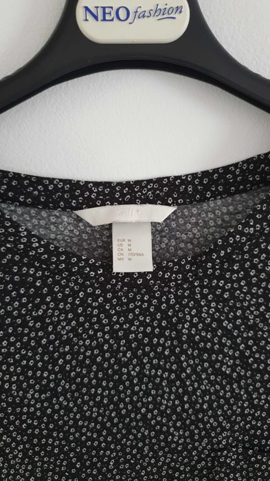 Bluza L H&M, din vascoza