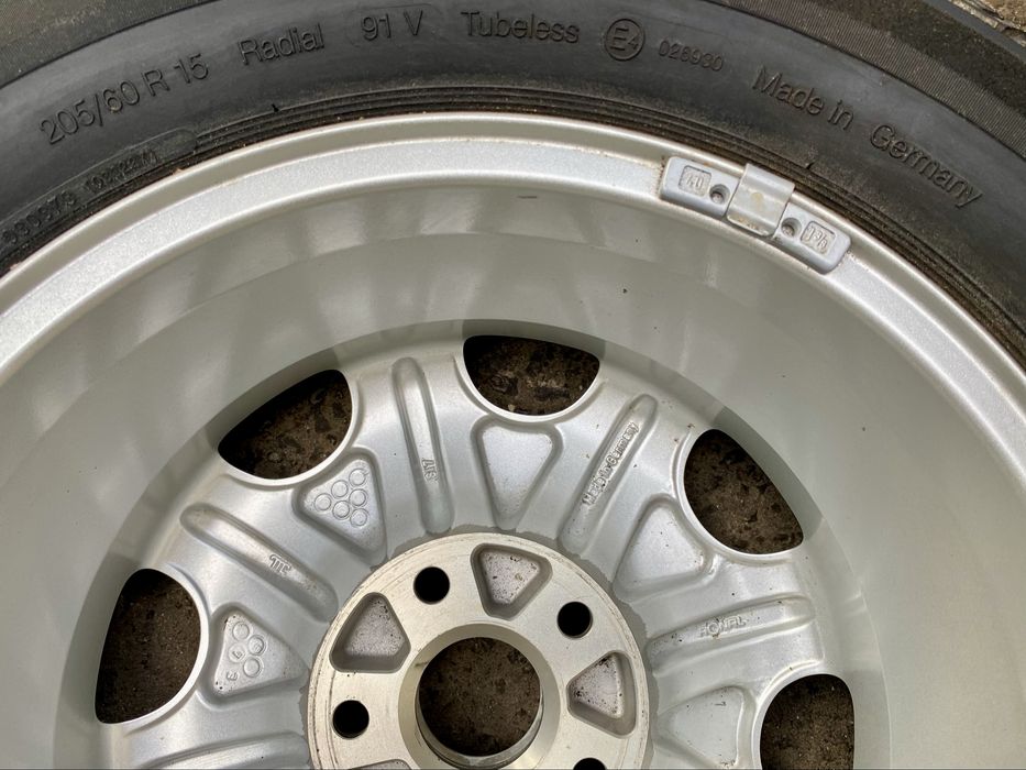 Джанта 15 цола 5x112 RONAL с гума 205/60/15