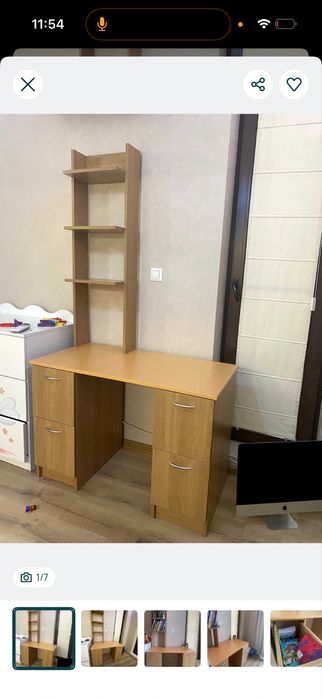 Четирикрилен гардероб с надстройка 180 см ширина, 58 см дълбочина