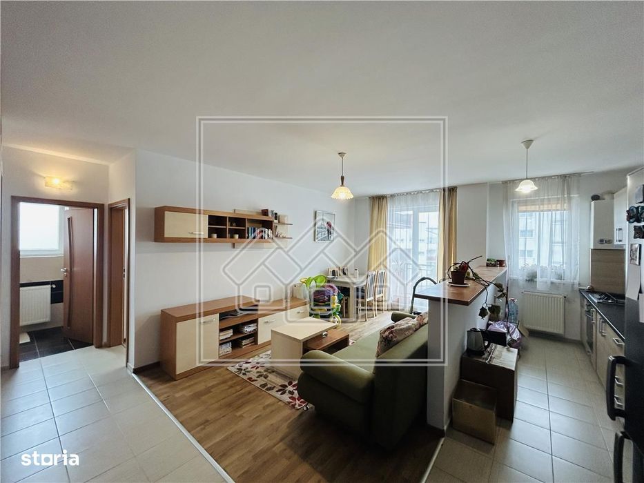 Apartament cu 2 camere, balcon, etaj 2\/4, loc de parcare - Ciresica