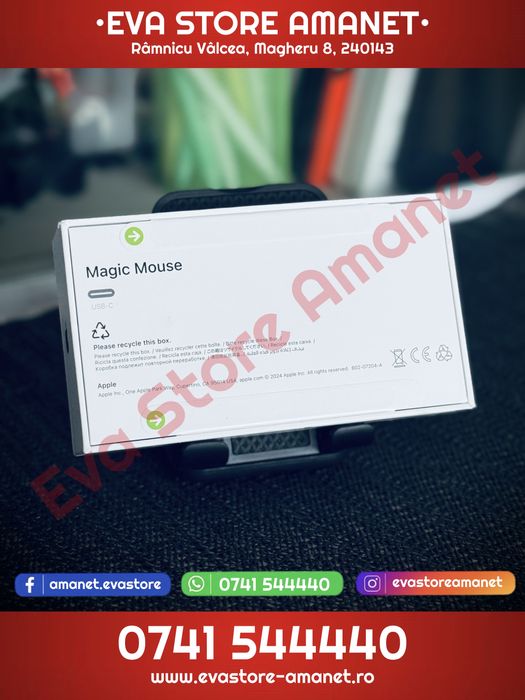 Bundle Apple Magic Mouse + Apple Magic Keyvoard cu Touch ID