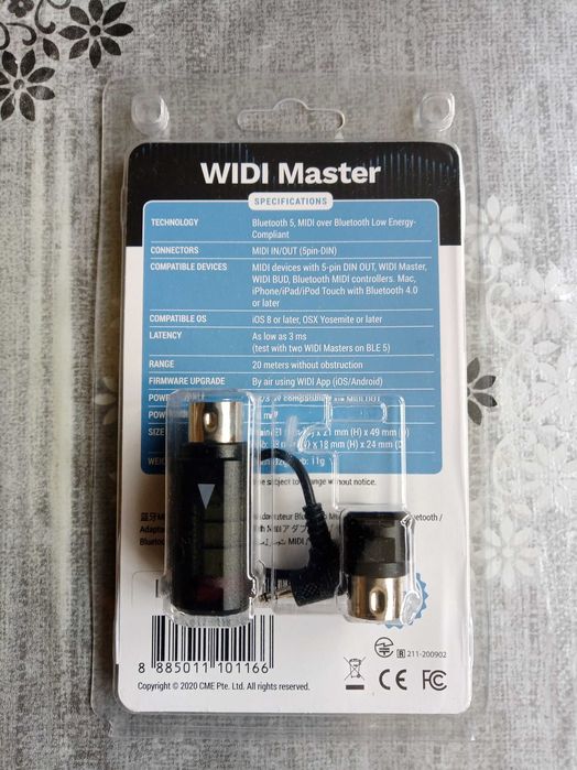 CME WIDI Master - Bluetooth MIDI Adapter