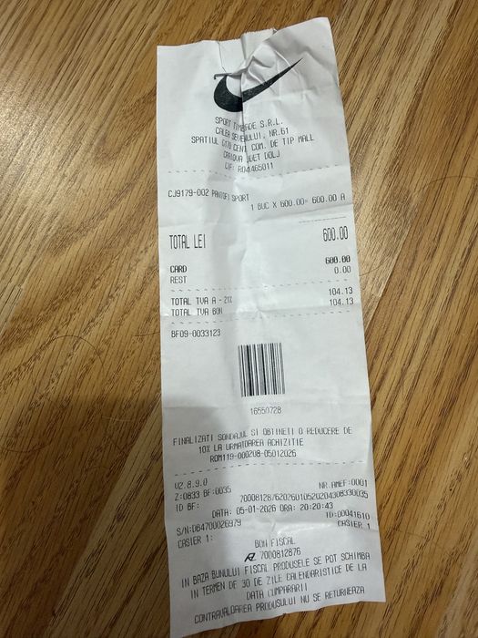 Nike Air Force 1 Low Grey • Mărime 41 • Purtate ocazional • Bon fiscal