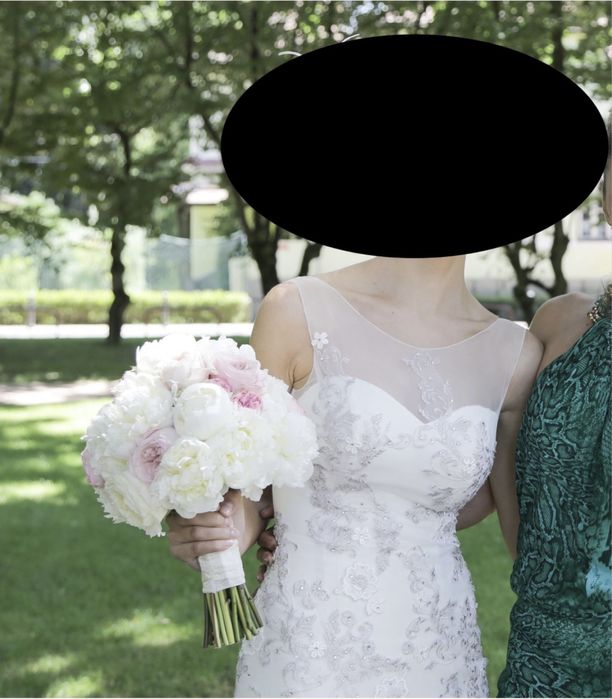 rochie mireasa sirena ivoire