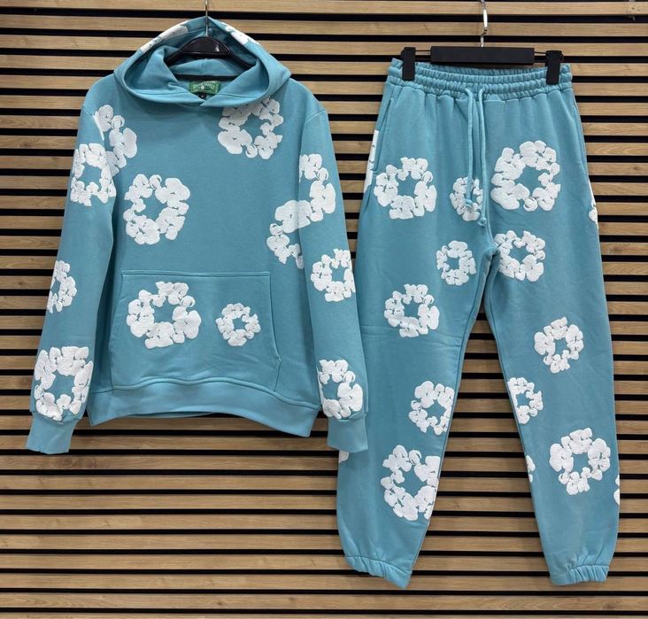 SALE ! Syna World Tracksuit / Denim Tears Мъжки Екипи Анцузи