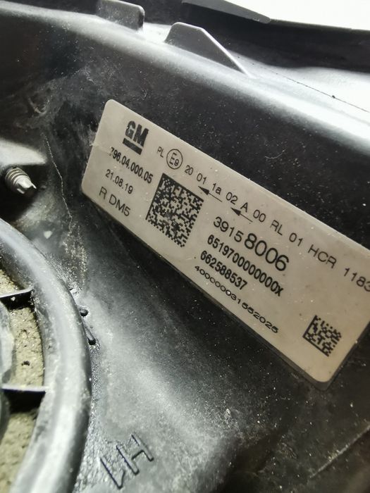 Faruri Opel Astra K EUROPA far stanga  39158005 far dreapta 39158006