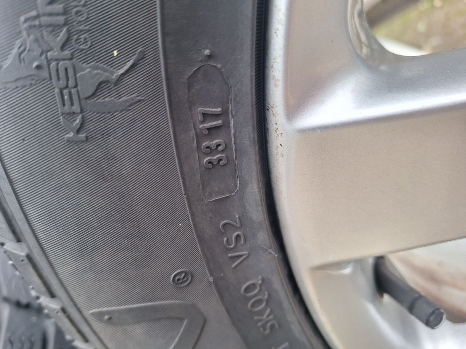 Roți Vw Passat, Seat, Skoda 215/55/16ms dot 3217 profil 6mm